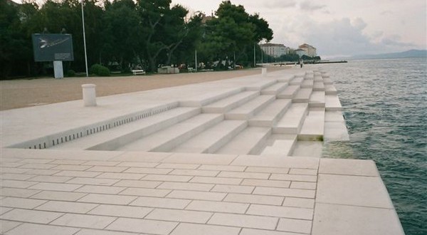 La scala-organo dell'Arch. Nikola Bašić, Zadar, photo by Croatian Heritage Foundation