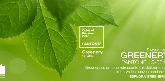 Greenery pantone 2017