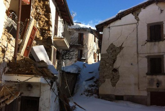 Capricchia - scorcio innevato