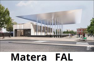 render Stazione Ferroviaria di Matera Centrale - Stefano Boeri Architetti