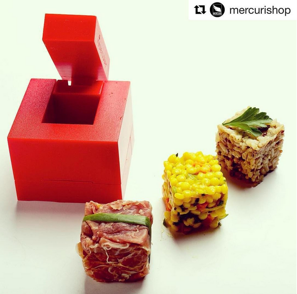 sushi rice cube