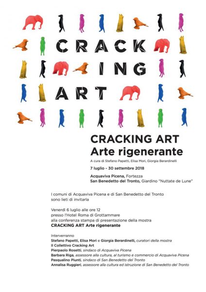 cracking art san benedetto acquaviva lumache plastica