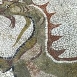kaulon mosaico draghi delfini monasterace reggio calabria