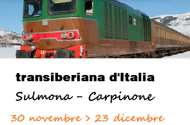 transiberiana italia sulmona mercatini natale